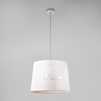 Подвесной светильник Eurosvet 70076/3 белый  фото, kupilegko.ru