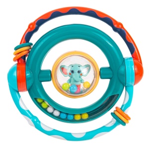 Игрушка погремушка для новорожденного Сфера 3025 GU  фото, kupilegko.ru