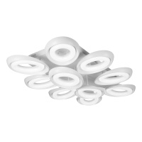 Потолочная светодиодная люстра iLedex FS-011-X10 240W WH  фото, kupilegko.ru