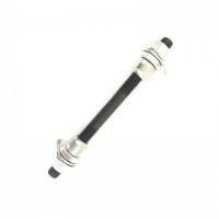 Запчасти для втулок, KL-901, Ось передней втулки под гайки, 150 мм, Сталь, KENLI (RKLHAKL901F2) Kenli  фото, kupilegko.ru