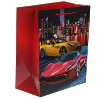 Играем вместе Пакет подарочный Машинки глянцевый 56763 GU  фото, kupilegko.ru