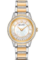 Японские наручные женские часы Bulova 98L245. Коллекция Crystal Ladies  фото, kupilegko.ru
