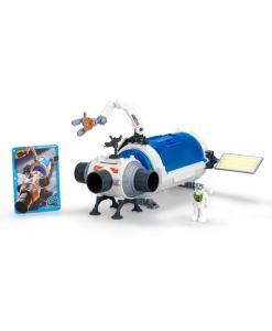 Космическая станция с космонавтом космический корабль 92908 GU  фото, kupilegko.ru