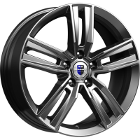 Литые колесные диски КиК (K&K) Танаис (КС750) 7x18 5x114.3 ET38 D67.1 Серый тёмный глянцевый (r73942)  фото, kupilegko.ru