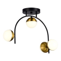 Потолочная светодиодная люстра Evoluce SLE6500-402-04  фото, kupilegko.ru