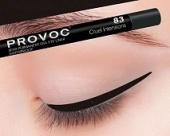 Гелевая подводка в карандаше для глаз Provoc gel eye liner (PV0083, 83, Темно-коричневый, 1 шт, 1 шт)  фото, kupilegko.ru