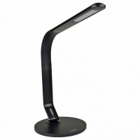 Настольная лампа Uniel TLD-555 Black/LED/500Lm/5500K/Dimmer/USB UL-00003648  фото, kupilegko.ru