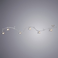 Трековая система Arte Lamp Rails A3058PL-6SI  фото, kupilegko.ru