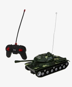 Танк радиоуправляемый 1TOY со световыми и звуковыми эффектами 76188 GU  фото, kupilegko.ru