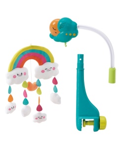 Мобиль музыкальный на кроватку Ауби 91067 GU  фото, kupilegko.ru