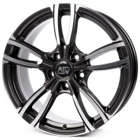 Литые колесные диски MSW 73 7.5x17 5x112 ET35 D73 Блестящий тёмно-серый с полировкой (W19297501TT8)  фото, kupilegko.ru