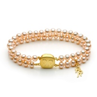 Браслет серебро, жемчуг, NP1754  фото, kupilegko.ru