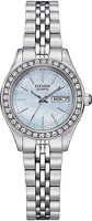 Японские наручные женские часы Citizen EQ0530-51N. Коллекция Elegance  фото, kupilegko.ru