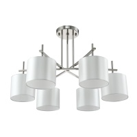 Потолочная люстра Crystal Lux Sergio PL6 Nickel  фото, kupilegko.ru