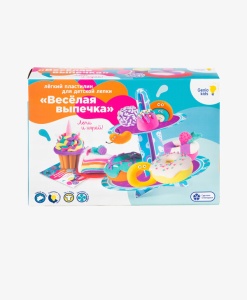 Набор для детской лепки из легкого пластилина Genio Kids Весёлая выпечка 76325 GU  фото, kupilegko.ru