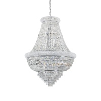 Подвесная люстра Ideal Lux Dubai SP24 Cromo 243597  фото, kupilegko.ru