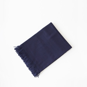 Solid French Navy Плед Latierra Alpaca  фото, kupilegko.ru