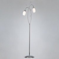 Торшер Eurosvet 22080/2F хром  фото, kupilegko.ru