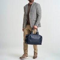 Кожаная дорожная сумка Dr.Koffer 8027S-60 27300 DK  фото, kupilegko.ru