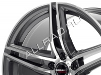 Литые колесные диски Borbet XRT 8.5x19 5x120 ET30 D72.5 Graphite Polished (221735)  фото, kupilegko.ru