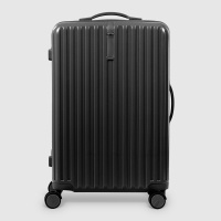 Чемодан Zhongshan Silk чёрный 46х27х67 см 1687978668  фото, kupilegko.ru