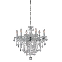 Подвесная люстра Ideal Lux Florian SP6 Cromo 035628  фото, kupilegko.ru