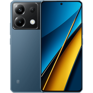 Смартфон, мобильный телефон Poco X6 5G 8/256GB Blue RU  фото, kupilegko.ru