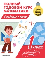 Полный годовой курс математики в таблицах и схемах: 1 класс. Иванова Марина Александровна  фото, kupilegko.ru