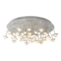Потолочная светодиодная люстра iLedex C50068/16Y WH  фото, kupilegko.ru