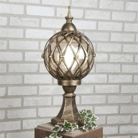 Уличный наземный светильник Elektrostandard Sirius Sirius S черное золото  фото, kupilegko.ru