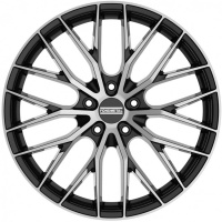 Литые колесные диски FONDMETAL Makhai 8.5x19 5x112 ET45 D66.5 Глянцевый чёрный с обработкой (RF09112)  фото, kupilegko.ru