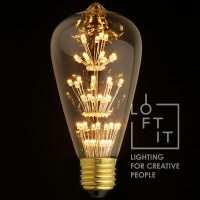 Ретро лампа Loft It Edison Bulb ST64-47LED  фото, kupilegko.ru