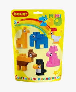 Bauer Детский развивающий конструктор mimi ZOO 76166 GU  фото, kupilegko.ru