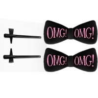 Заколки для фиксации волос во время косметических процедур (011562, 2,  черный, 2 шт)  фото, kupilegko.ru