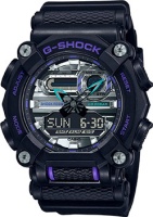 Японские наручные мужские часы Casio GA-900AS-1A. Коллекция G-Shock  фото, kupilegko.ru