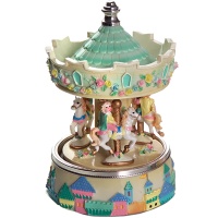 Игрушка Французская карусель серебро, 40782  фото, kupilegko.ru