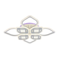 Потолочная светодиодная люстра Profit Light 8439/4+4A WHT  фото, kupilegko.ru