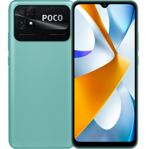 Смартфон, мобильный телефон Poco C40 64GB Coral Green RU  фото, kupilegko.ru