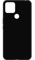 Чехол-крышка LuxCase для realme C21Y, термополиуретан, черный  фото, kupilegko.ru