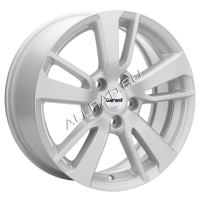 Литые колесные диски Carwel Чага 1704 (Qashqai) 7x17 5x114.3 ET40 D66.1 Серебристый (96175)  фото, kupilegko.ru