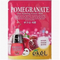 Тканевая маска с экстрактом граната Ekel  фото, kupilegko.ru