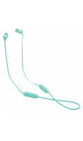 Bluetooth-гарнитура JBL T125BT, бирюзовая  фото, kupilegko.ru
