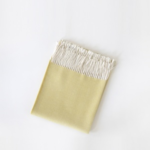 Herringbone Yellow Плед Simple Things  фото, kupilegko.ru