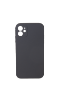 Чехол-крышка LuxCase для Apple iPhone 11, термополиуретан, черный  фото, kupilegko.ru