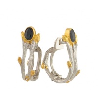 Серьги серебро, сережки серебро, сапфир, 2123s  фото, kupilegko.ru