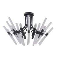 Потолочная люстра Gerhort G31116/8BK WT  фото, kupilegko.ru