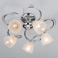 Потолочный светильник Eurosvet 30130/5 хром  фото, kupilegko.ru