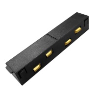 Коннектор прямой для магнитного шинопровода Arlight MAG-ORIENT-CON-I-POWER (BK) 033637  фото, kupilegko.ru