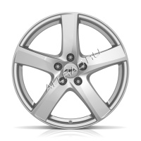 Литые колесные диски Alutec Freeze 7x17 5x108 ET50 D63.4 Polar Silver (FRE70750F51-0)  фото, kupilegko.ru