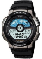 Японские наручные мужские часы Casio AE-1100W-1A. Коллекция Digital  фото, kupilegko.ru